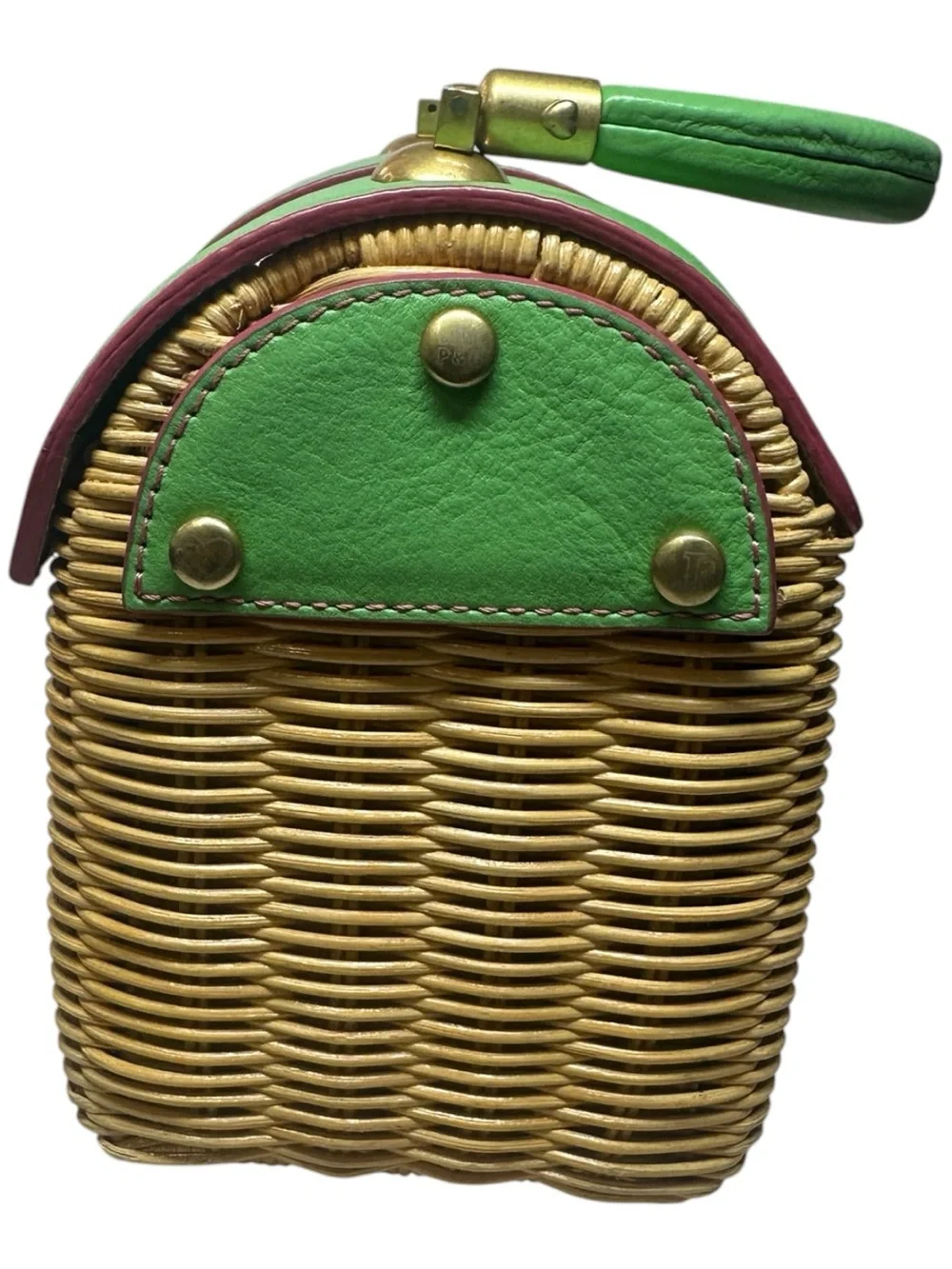 Juicy Couture structured wicker